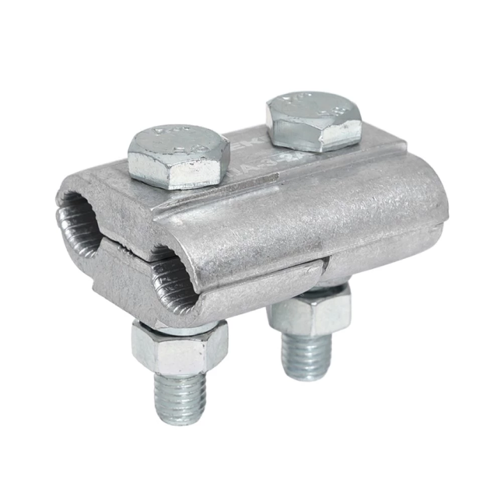 Зажим соединительный EKF ПА-3-2А плашечный, диаметр провода 12,3...14 мм, количество болтов 2 pa-3-2a