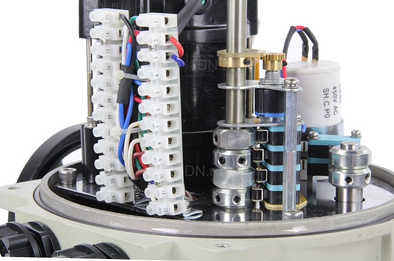 Четвертьоборотный электропривод ГЗ-ОФ-300/28 М, 220 В