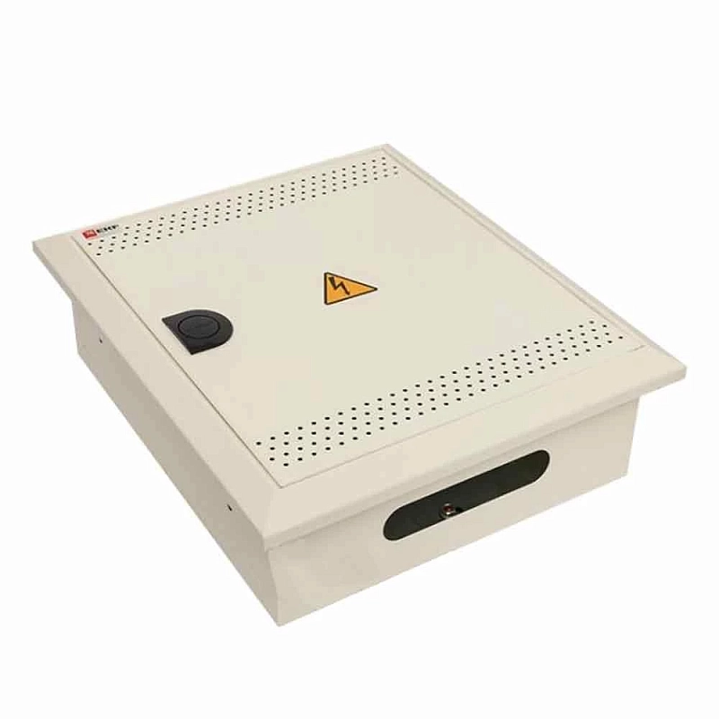 Щит распределительный EKF PROxima Crosser R-1 390x340x120, IP31, слаботочный, материал – сталь, цвет – белый c-r-1